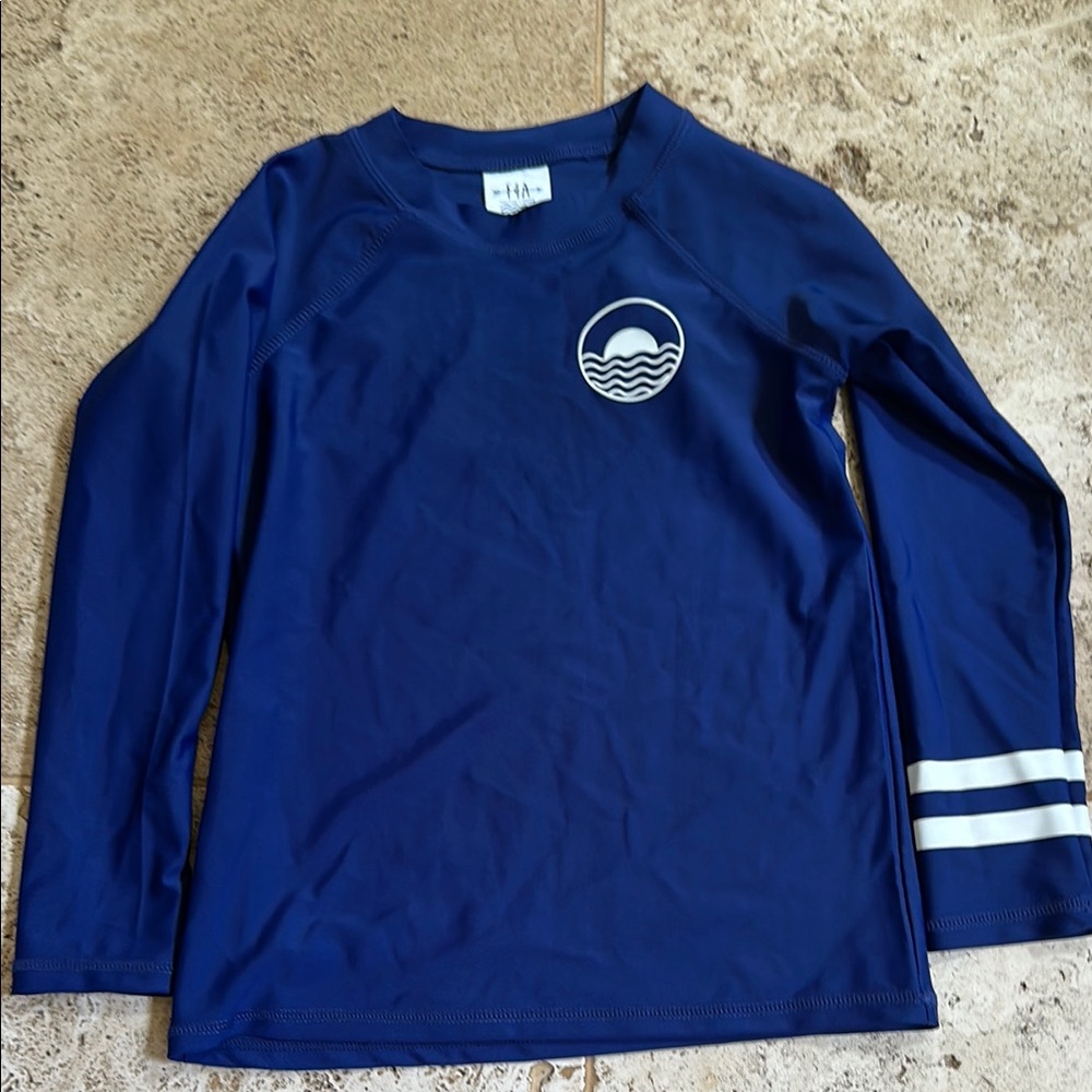 Boys blue rashguard